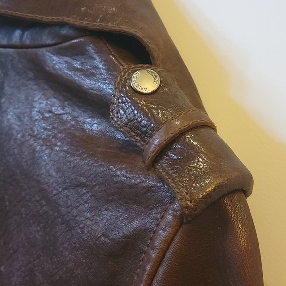 Andrew Marc Leather Jacket - Picture 8 of 11